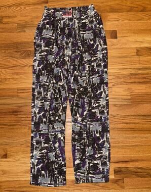 Vnt 80's Touch Match Mens One Size Hammer Style Adjustable Waist Gym Pants